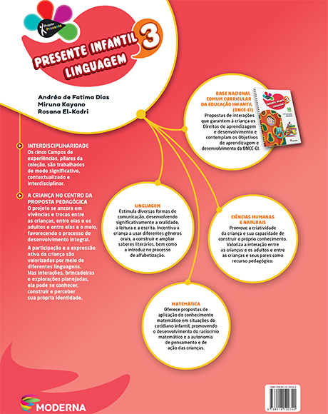 Presente Infantil Linguagem 3 - verso